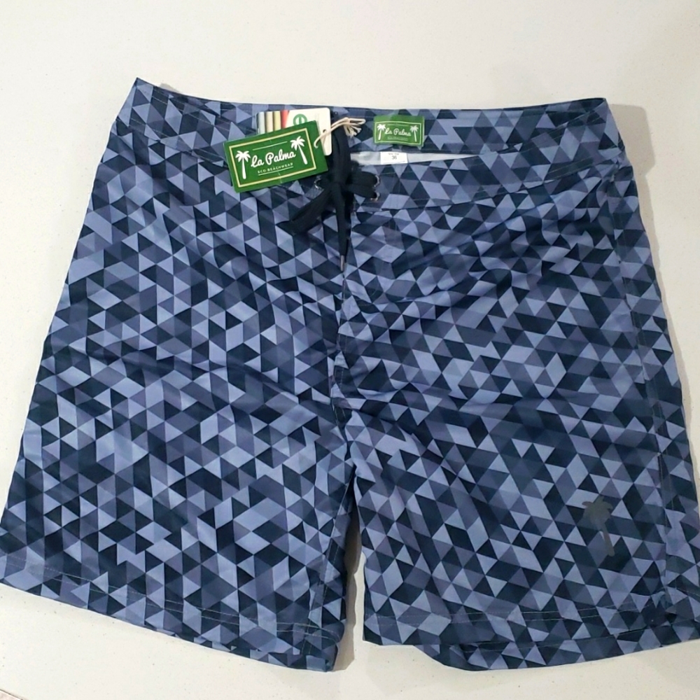 La Palma Eco Beachwear Board Shorts - Mens size 36